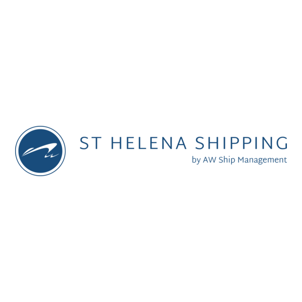 St Helena Shipping by AW Ship Management Logo PNG Vector