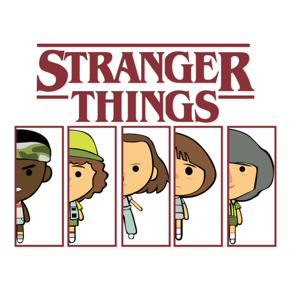 STRANGER THINGS Logo PNG Vector