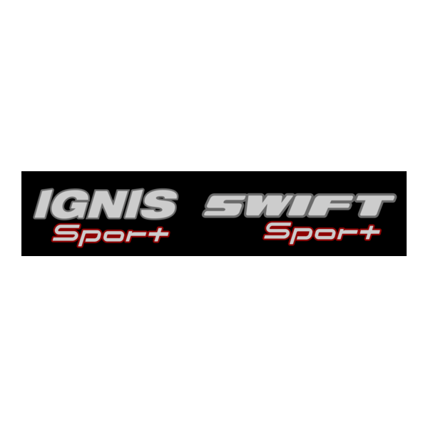 Suzuki Ignis & Swift Sport Logo PNG Vector
