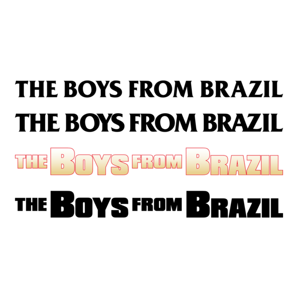 The Boys from Brazil Logo PNG Vector