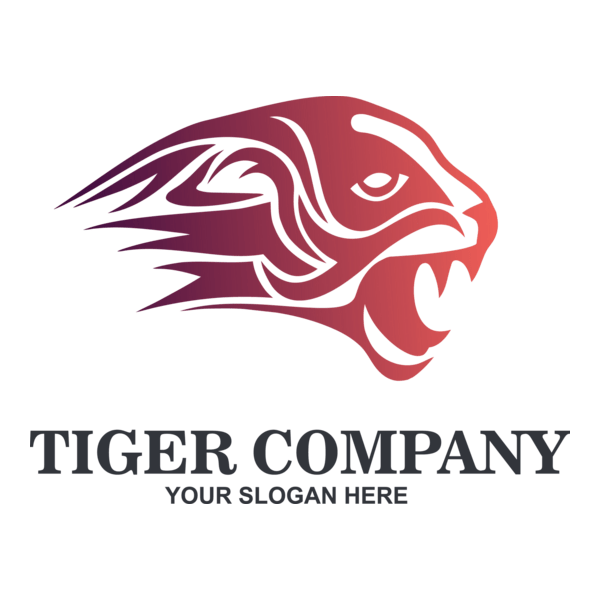 Tiger Cat Company Logo PNG Vector