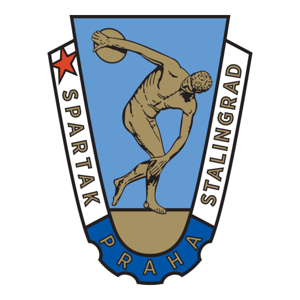TJ Spartak Praha Stalingrad (early 60's) Logo PNG Vector