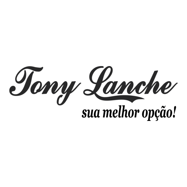 TONY LANCHE Logo PNG Vector