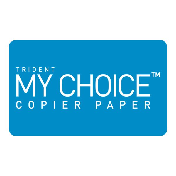 TRIDENT MY CHOICE COPIER PAPER Logo PNG Vector