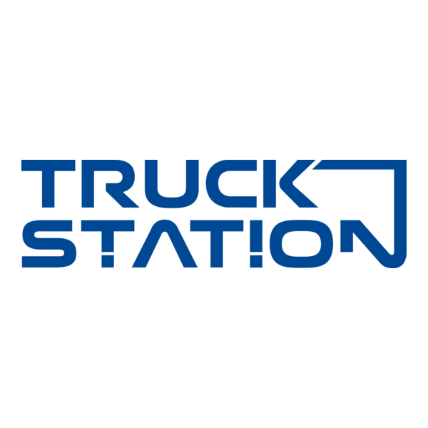 Truck Station Logo PNG Vector