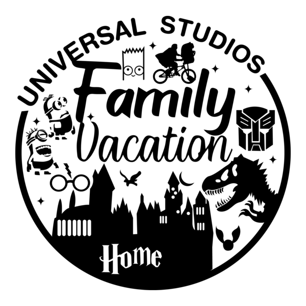 Universal Studios composición icónica Logo PNG Vector