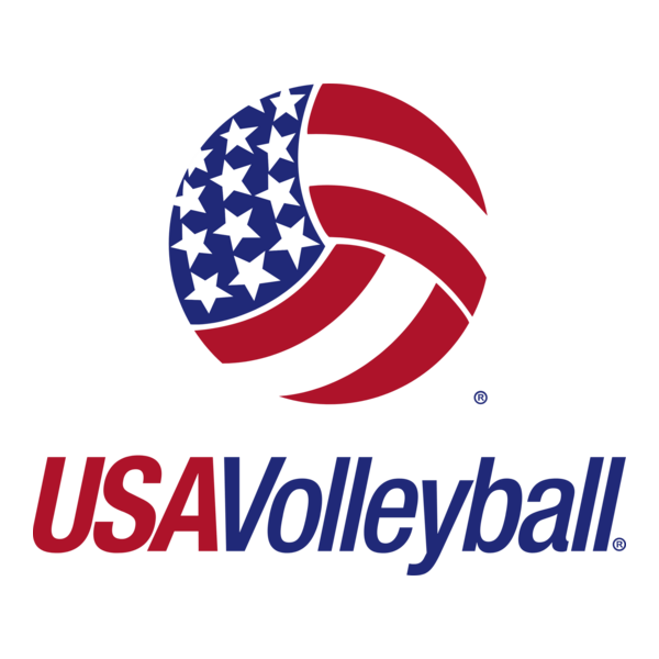 USA Volleyball Logo PNG Vector