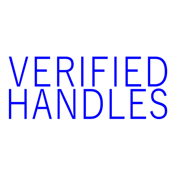Verified Handles Logo PNG Vector