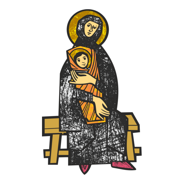 Virgen Liturgias de las Horas Logo PNG Vector