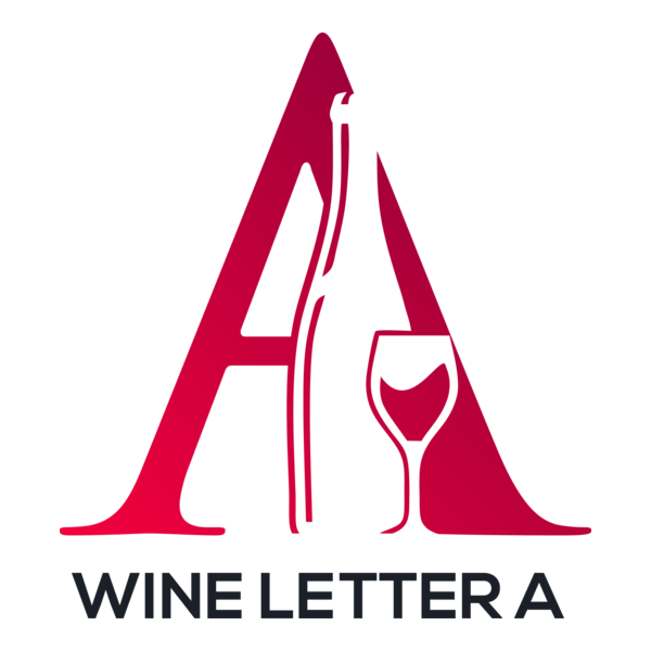 Wine Letter A Logo PNG Vector