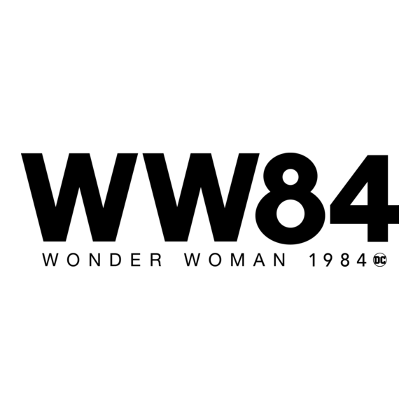 Wonder Woman 1984 Logo PNG Vector