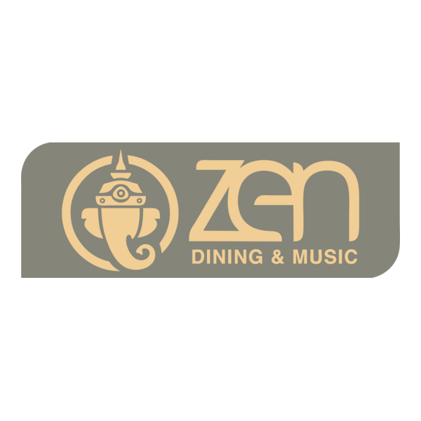 Zen Dining Music Logo PNG Vector