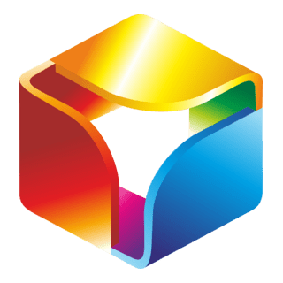 3D Cube Logo PNG Vector