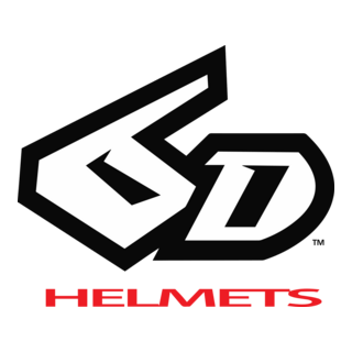 6D Helmets Logo PNG Vector