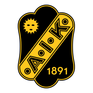 AIK Solna (80's) Logo PNG Vector