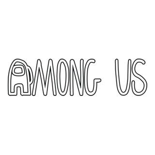 Among Us Logo PNG Vector