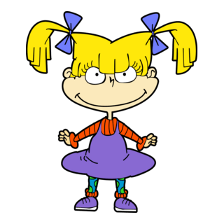 Angelica Pickles Rugrats Logo PNG Vector