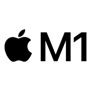 Apple M1 Logo PNG Vector