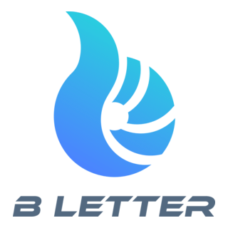 B Letter Company Logo PNG Vector