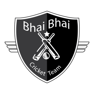 Bhai Bhai Cricket Team Logo PNG Vector