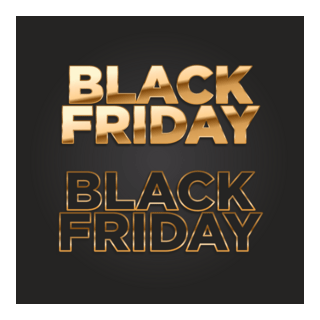 BLACK FRIDAY NAME Logo PNG Vector