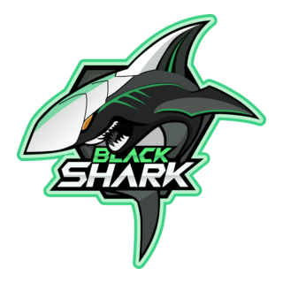 Black Shark Logo PNG Vector