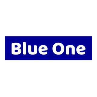 Blue One Logo PNG Vector