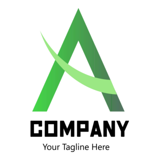 Business A Letter Company Logo PNG Vector