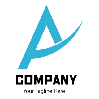 Business A Letter Company Logo PNG Vector