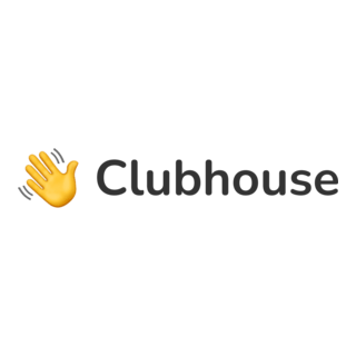 Clubhouse Social Chat Logo PNG Vector