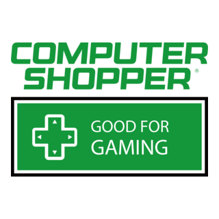 COMPUTER SHOPPER GOOD FOR GAMING Logo PNG Vector