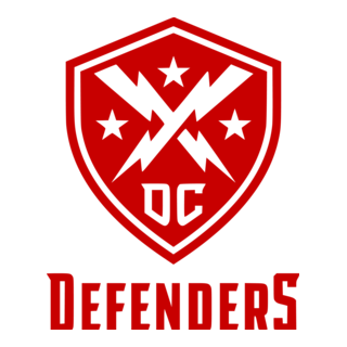 DC Defenders XFL Logo PNG Vector
