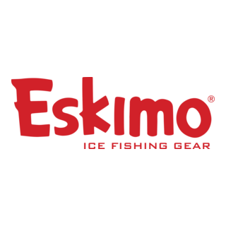 Eskimo Ice Fishing Gear Logo PNG Vector