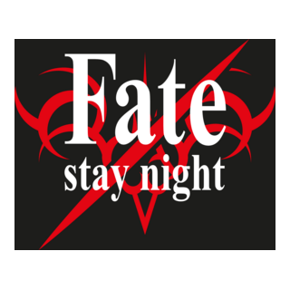 Fate Stay Night Anime Logo PNG Vector