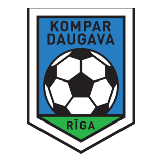 FK Kompar-Daugava Riga (early 90's) Logo PNG Vector