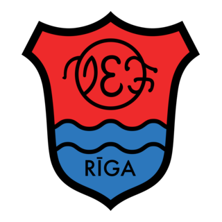 FK VEF Riga (early 90's) Logo PNG Vector
