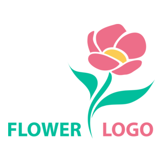 Flower Business Logo PNG Vector