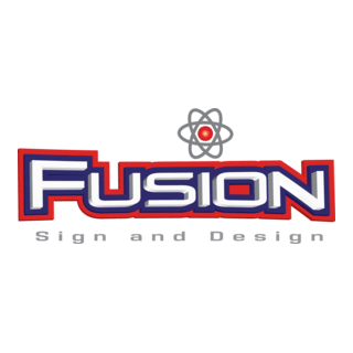 Fusion Sign & Design Logo PNG Vector