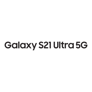 Galaxy S21 Ultra 5G Logo PNG Vector