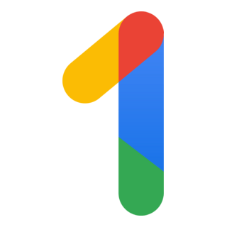 GOOGLE ONE Logo PNG Vector