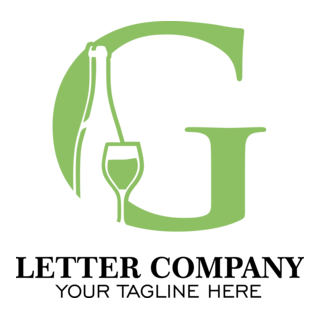 Green G Letter Company Logo PNG Vector