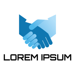 Handshake Company Logo PNG Vector