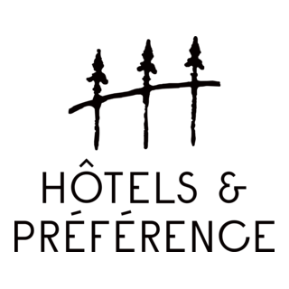 Hôtels and Préférence Logo PNG Vector