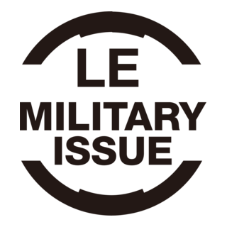 LE MILITARY ISSUE Logo PNG Vector