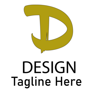 Letter D Business Logo PNG Vector