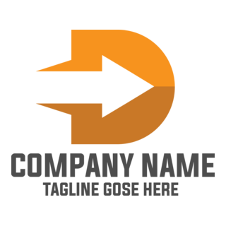 Letter D Company Logo PNG Vector