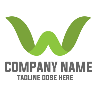 Letter W Business Logo PNG Vector