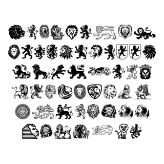 Lion Logo PNG Vector