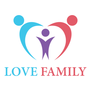 Love Family Logo PNG Vector