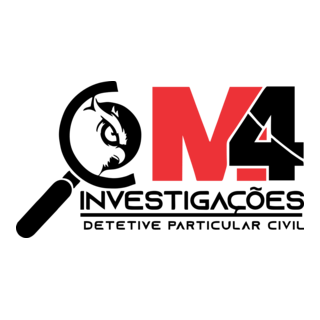 M4 INVESTIGAÇÕES-DETETIVE PARTICULAR CIVIL Logo PNG Vector